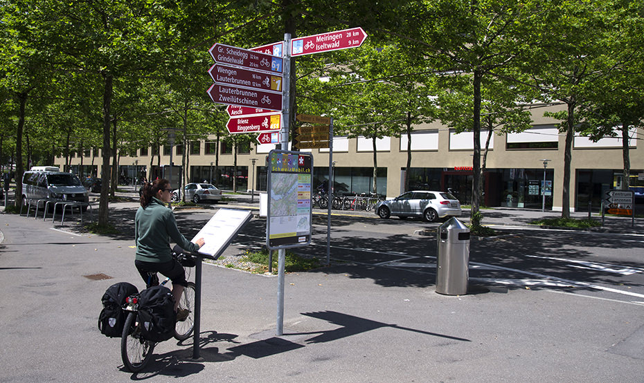 interlaken bike route signs